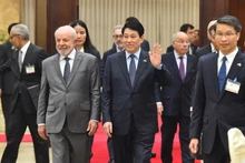 [Foto] Presidente vietnamita ofrece banquete en honor de su homólogo de Brasil