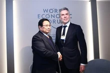 El primer ministro de Vietnam, Pham Minh Chinh, se reunió con su homólogo holandés, Dick Schoof. (Foto: VNA)