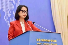 La vocera del Ministerio de Relaciones Exteriores de Vietnam, Pham Thu Hang. (Foto: VNA)