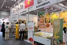 Uno de los stands de Vietnam en la exposición. (Foto: VNA)