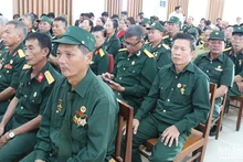 Veteranos asistentes al evento. 
