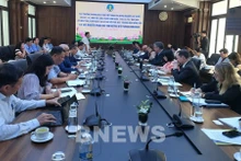 El viceministro de Agricultura y Desarrollo Rural de Vietnam, Phung Duc Tien, recibió a consejeros agrícolas de varios países. (Foto: VNA)