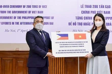 Vietnam apoya a Filipinas en la superación de las consecuencias de los desastres naturales. (Fotografía: Ministerio de Relaciones Exteriores)