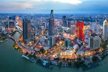 Ciudad Ho Chi Minh, la mayor urbe sureña de Vietnam. (Fotografía: VNA)