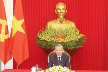 El secretario general del PCV y presidente del país, To Lam, sostiene conversación telefónica con el presidente de Corea del Sur, Yoon Suk Yeol.