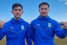 Vu Minh Hieu y Nguyen Canh Anh. (Foto: Naver Sports)