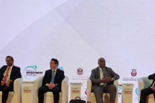El viceministro de Planificación e Inversión Tran Quoc Phuong participa en el WIF. (Foto: ESCAP)