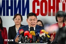 El presidente del Partido Popular de Mongolia (PPM), Luvsannamsrain Oyun-Erdene. (Foto: Aaljazeera/VNA)
