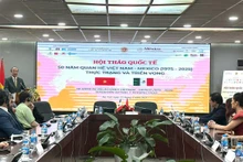 Escenario del evento. (Foto: Thanh Hang)