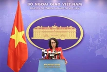 La portavoz Pham Thu Hang. (Foto: VNA)