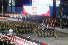 Una formación de fuerzas militares (Foto: VNA)