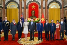[Foto] Presidente vietnamita recibe a embajadores que presentan cartas credenciales