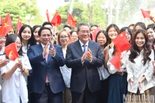 [Foto] Primer ministro vietnamita preside ceremonia de bienvenida a su homólogo chino