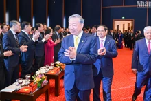 [Foto] Máximo dirigente vietnamita asiste al X Congreso Nacional del Frente de la Patria de Vietnam 
