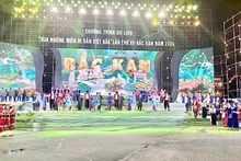 En el acto inaugural del programa. 