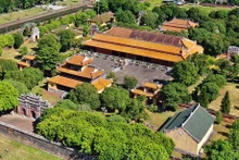 Vista panorámica del Palacio Dien Tho desde arriba. (Fuente: VNA)