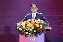 El primer ministro de Vietnam, Pham Minh Chinh, en el evento. (Foto: VNA)