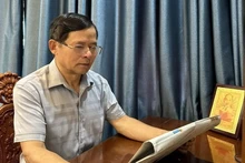 Bach Cong Tien, expresidente del Comité Popular del distrito de Ba Vi en Hanói. (Foto: VNA)