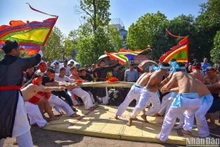 Juego de la soga estrecha conexión cultural Vietnam-Corea del Sur