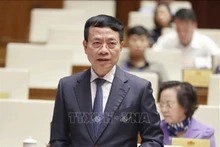 El ministro de Información y Comunicación de Vietnam, Nguyen Manh Hung. (Foto: VNA)
