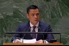 El embajador Dang Hoang Giang, representante de Vietnam ante la ONU. (Foto: VNA)