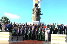 Delegados en el evento. (Foto: VNA)