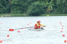 La deportista Pham Thi Hue conquista por primera vez boleto a los Juegos de la XXXIII Olimpiada (Foto: VNA)