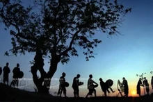 El espacio cultural de los Gongs de Tay Nguyen se encuentra en las cinco provincias altiplanas de Kon Tum, Gia Lai, Dak Lak, Dak Nong y Lam Dong, donde viven los grupos étnicos minoritarios de Ba Na, E De, Co Tu, Mo Nong y Gia Rai. (Fotografía: VNA)