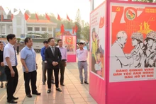 En la exposición. (Foto: vov.vn)