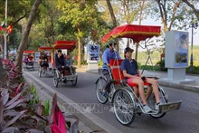 El número de turistas extranjeros que visitaron Vietnam durante las festividades del Año Nuevo Lunar 2025 reportó un aumento interanual del 30 por ciento. (Foto: VNA)