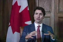 El primer ministro de Canadá, Justin Trudeau. (Foto: VNA)