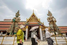 Turistas extranjeros en Bangkok, Tailandia. (Foto: Xinhua)