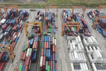 La provincia espera que la cantidad de mercancías transportadas a través del sistema portuario local alcance 100 millones de toneladas `por año en 2025. (Foto: plo.vn)