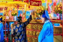El Centro de Conservación de Monumentos de la Ciudadela Imperial de Hue organiza la Ceremonia de Ofrenda a los Dioses de la Tierra y la Agricultura 2025 en el Altar Xa Tac.