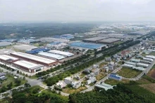 Un parque industrial Vietnam-Singapur en la provincia de Binh Duong. (Foto: VNA)
