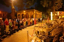 Un tour nocturno en la Ciudadela Imperial de Thang Long. (Foto: Internet)