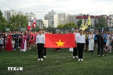 En la inauguración del torneo. (Foto: VNA)