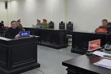 Tran Dinh Trien en un juicio. (Foto: VNA)