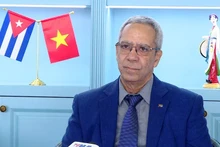 El presidente de la Cámara de Comercio de Cuba, Antonio Luis Carricarte Corona. (Foto: VNA)