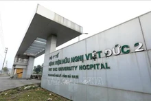 Proyecto del segundo campus del Hospital de Amistad Viet Duc. (Foto de ilustración: VNA)