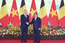 [Foto] Primer ministro vietnamita se entrevista con el rey Felipe de Bélgica