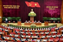El VI pleno del Comité Central del Partido Comunista de Vietnam. (Fotografía: Nhan Dan)