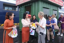 Da Nang recibe al primer crucero internacional tras la pandemia de Covid-19. (Fotografía: VNA)