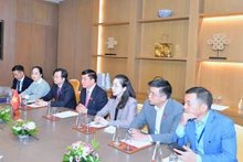 Representantes vietnamitas en la reunión. (Foto: VNA)