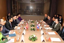 En la reunión. (Foto: VNA)