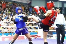 En un partido de Muay Thai. (Foto: VNA)