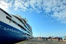 El crucero de cinco estrellas. (Fotografía: VNA)