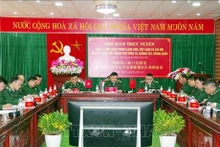 Representantes vietnamitas en la reunión. (Fotografía: VNA)