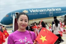 Vu Hoang Thanh Loan, directora de la Empresa de Importación-Exportación Lacina China. (Foto: VNA)