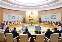 En una reunión del Gobierno vietnamita. (Foto: VNA)